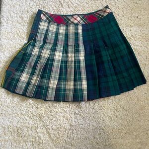 Polo Ralph Lauren Girls Pleated Plaid Skirt